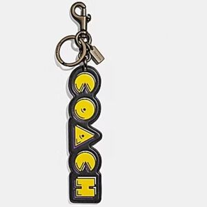 Coach X Pacman Bag Charm NWT